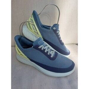 Kizik Athens Men's size 10 Sneaker HTF color!! Coronet Blue, Surf Spray slip on